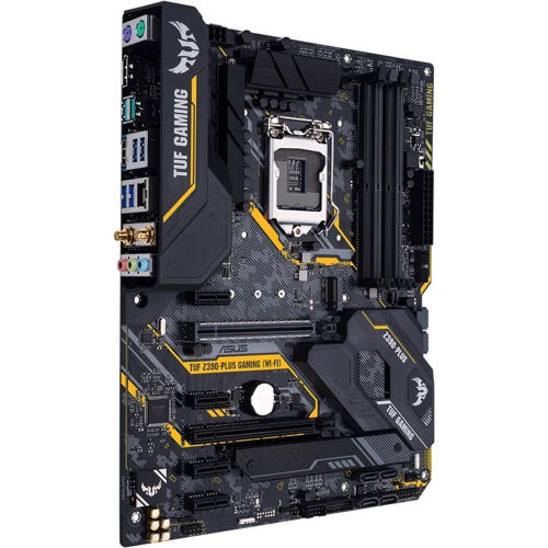 ASUS TUF Z390-PLUS GAMING (WI-FI): Оперативная память 4xDDR4 4266, до 64 ГБ