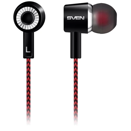 Наушники SVEN E-108 Black-Red: Тип конструкции вакуумные