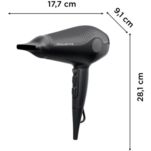 Фен Rowenta Ultra Silence CV6430F0: Кількість швидкостей 2