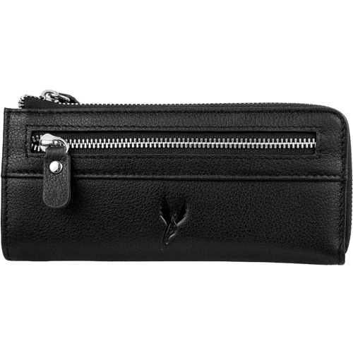 Чоловіча ключниця Vito Torelli чорна (VT-40175-black): Формат гаманця горизонтальний