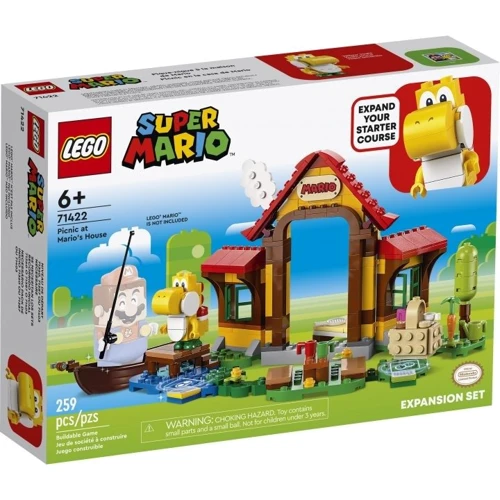 Конструктор LEGO Super Mario Пикник в доме Марио. Дополнительный набор 259 деталей (71422)