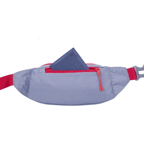 Сумка на пояс RivaCase серая (5215 (Grey/red)): Материал Нейлон