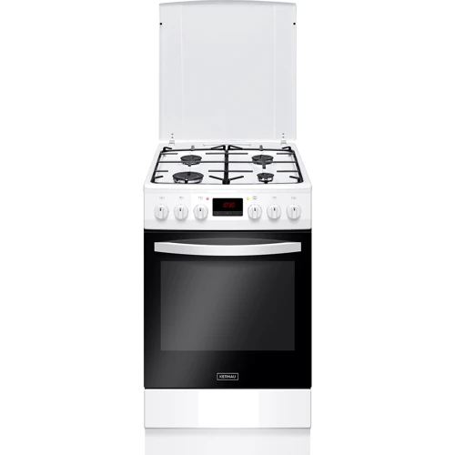 Плита комбинированная KERNAU KFC 5008 GE W
