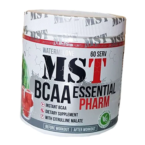 Аминокислота для спорта MST Nutrition BCAA Essential Pharm 420 g /60 servings/ Watermelon