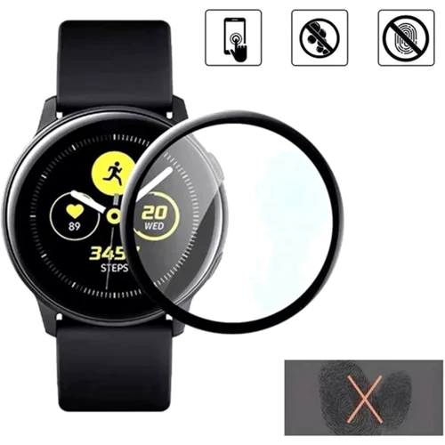 Защита экрана BeCover Screen Protector Black for Samsung Galaxy Watch Active 2 40mm (706035): Совместимость с брендом Samsung