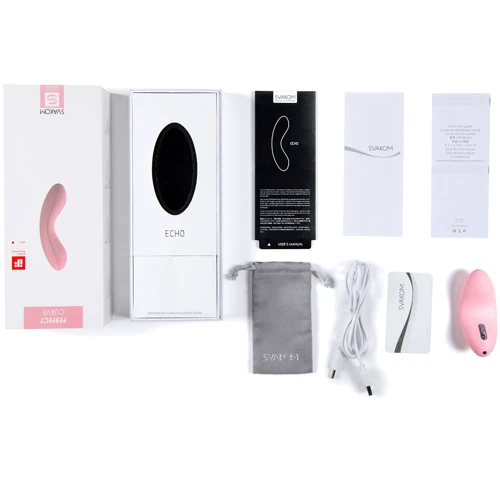 Вибромассажер Svakom - Echo Clitoral Stimulator Violet