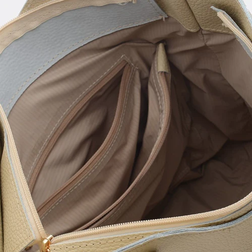 Жіноча сумка шоппер Ricco Grande бежева (1l848-beige): Країна виробник Україна