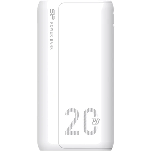 

Silicon Power QS15 Power Bank 20000mAh 2xUSB+USB-C Pd 18W White (SP20KMAPBKQS150W)