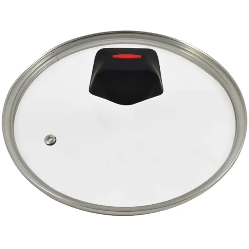 Каструля Krauff Smart Fry зі скляною кришкою 24 см 4.3 л (25-45-160): Форма кругла