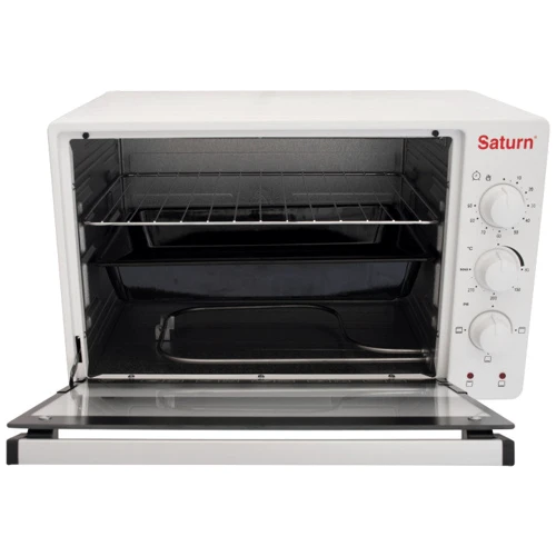 Електрична духовка Saturn ST-EC3401 White: Об'єм, л 34