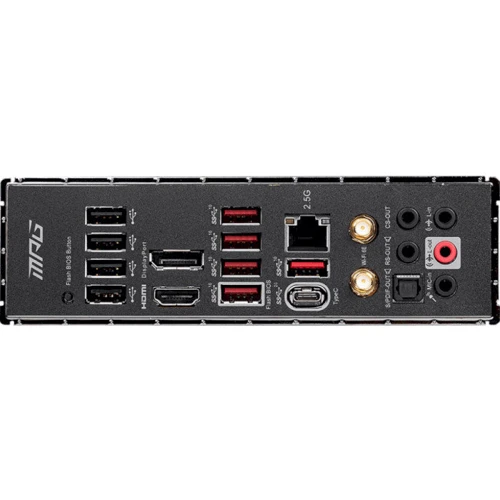 MSI MPG Z690 Carbon EK X: Разъемы на задней панели USB 3.2 Gen 1, USB 2.0, USB 3.2 Gen 2