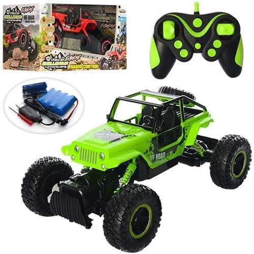 Джип Diancheng Toys на радиоуправлении 0136 на надувных колесах (Зелёный)