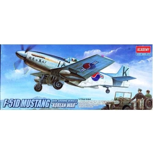 Модель Academy Истребитель F-51D Mustang (AC12485)