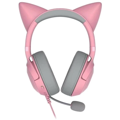 Наушники Razer Kraken Kitty V2 Quartz (RZ04-04730200-R3M1): Тип крепления оголовные