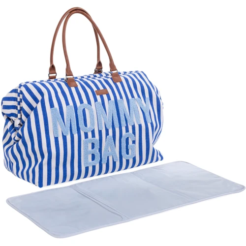 Сумка Childhome Mommy Bag Stripes Electric Blue (CWMBBSTBL)