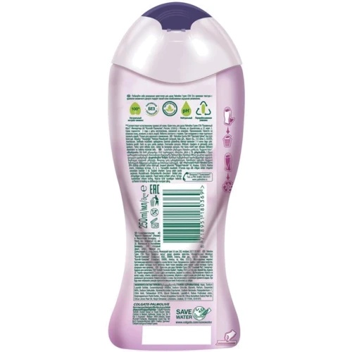 Palmolive Gourmet Spa Гель-крем для душа Ежевичный Мусс 250ml: Объем, мл 250