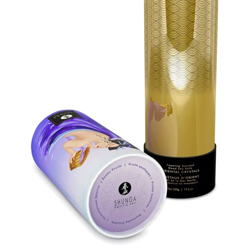 Соль для ванны Shunga Oriental Crystals Bath Salts – Exotic Fruits (500 г), соль Мертвого моря