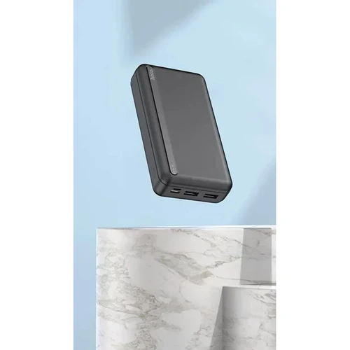 Внешний аккумулятор Hoco Power Bank 20000mAh J91A Black: Емкость батареи, мАч 20000