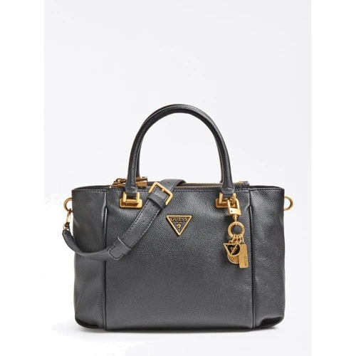 Женская сумка тоут Guess Destiny Status Satchel черная (HWVB7878060-BLA)