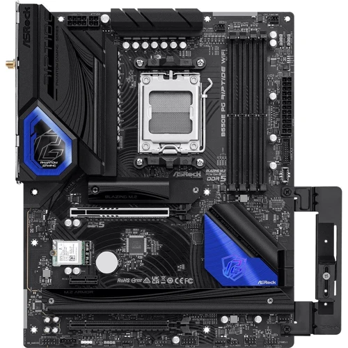 ASRock B650E PG Riptide WiFi: Оперативная память 4xDDR5 6600+ МГц, до 128 ГБ