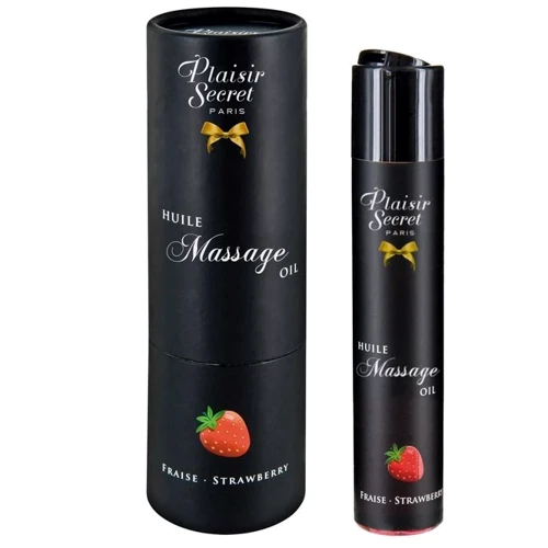 Массажное масло Plaisir Secret Fraise, 59 мл: Тип Масло