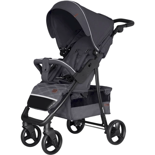 Прогулочная коляска Carrello Quattro Shadow Grey, дождевик и москитная сетка (CRL-8502/3)