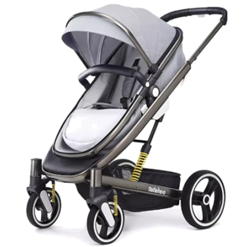 Детская коляска 2 в 1 трансформер Xiaomi Bebehoo stroller grey