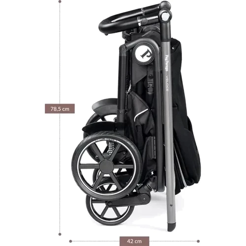 Универсальная коляска 2в1 Peg-Perego Veloce Grafic Gold Графическое золото (PACK-VEL2100000002): Тип коляски Универсальная коляска (2-в-1)