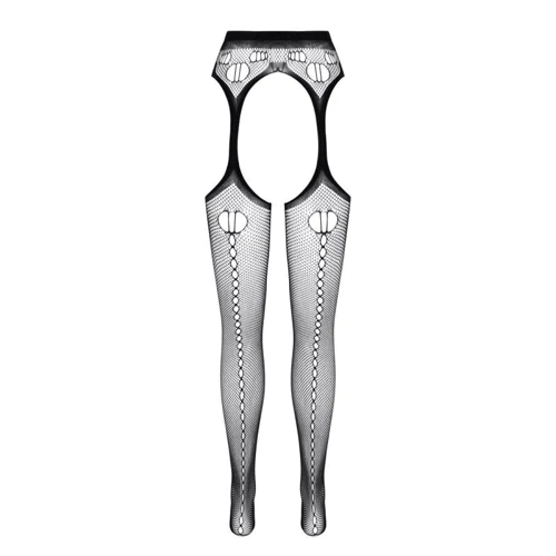 Эротические колготки-бодистокинг Passion ECO S008 black