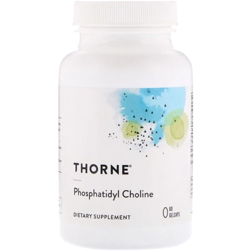 Thorne Research Phosphatidyl Choline 60 Gelcaps Фосфатидилхолін