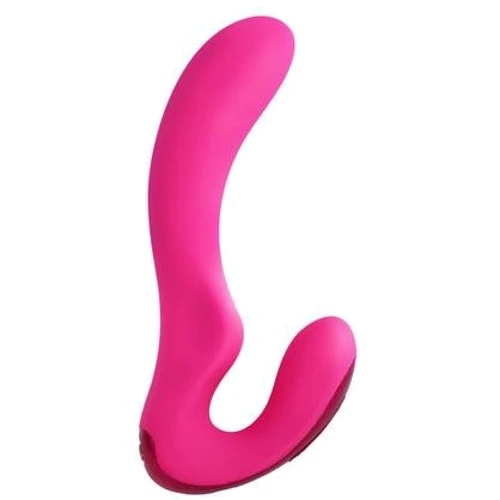 Вибратор Climax Elite, Ariel Rechargeable 6x Silicone Vibe, Pink 15.2x3.3 см, розовый