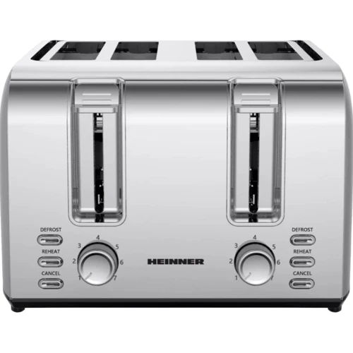 Тостер HEINNER HTP-4S1500SS: Тип Электрический тостер