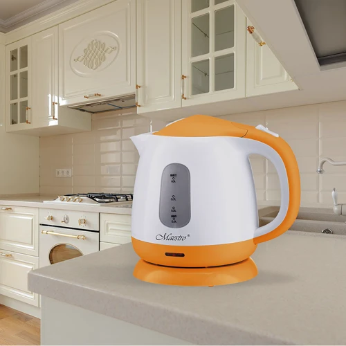 Електрочайник Maestro MR-012 Orange: Об'єм, л 1