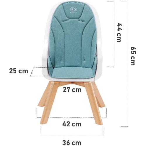 Стульчик для кормления Kinderkraft Tixi Turquoise (KKKTIXITRQ0000) фото 10