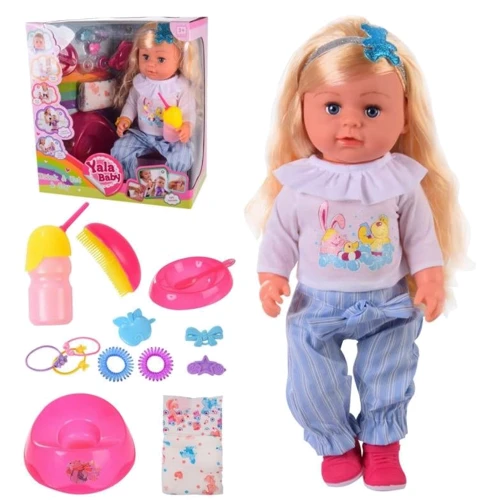 Пупс Yala Baby функціональний з аксесуарами (BLS008O): Виробник Yala Baby