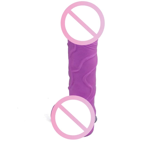 Крафтовое мыло-член с присоской Чистый Кайф Violet size XL