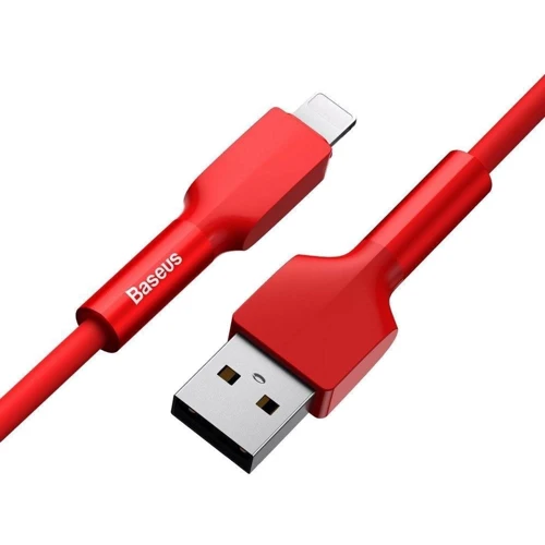 Кабель Baseus USB Cable to Lightning Silica Gel 1m Red (CALGJ-09): Тип USB Cable - Lightning