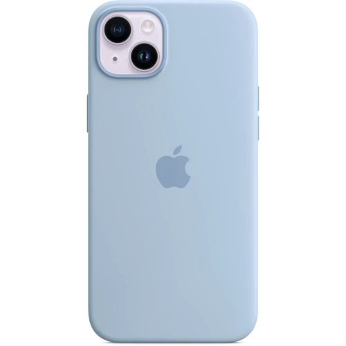 Чохол для iPhone Apple Silicone Case з MagSafe Sky (MQUE3) для iPhone 14 Plus: Колір голубой