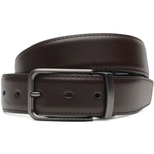 Мужской ремень Borsa Leather коричневый (C135-4090-3 Коричневый)