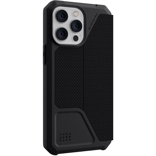 Чехол для iPhone Urban Armor Gear UAG Metropolis Kevlar Black (114047113940) for iPhone 14 Pro Max: Цвет черный