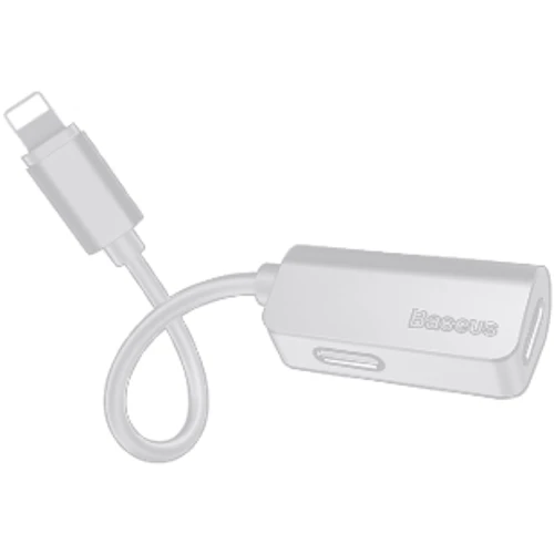 Адаптер Baseus Adapter L37 Lightning to 2xLightning Black