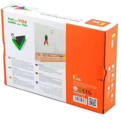 Магнитный танграм для досок Viga Toys 35 эл (50643FSC)