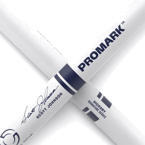 Барабанные палочки PROMARK Scott Johnson White
