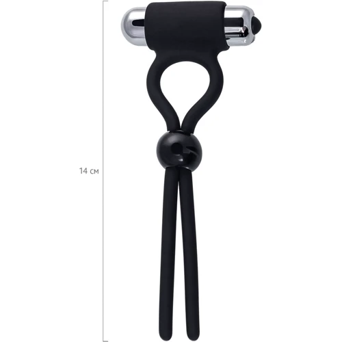 Эрекционная петля с вибрацией Toyfa A-Toys Erection enhancing lasso Ect