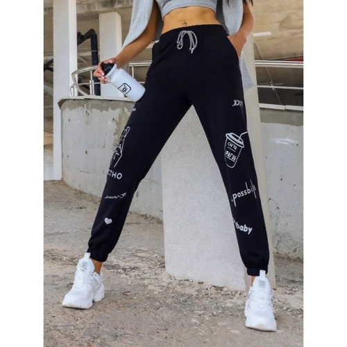 Спортивные брюки ISSA PLUS SA-306 46-48 черные