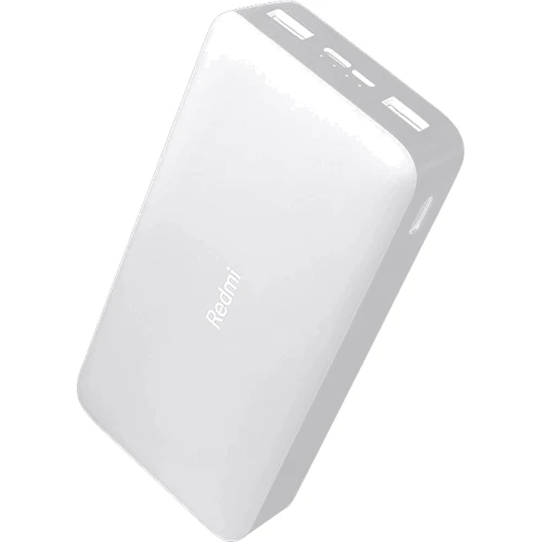 Зовнішній акумулятор Xiaomi Redmi Power Bank 20000mAh Quick Charge 18W Black (PB200LZM/VXN4304GL): Вбудований кабель немає