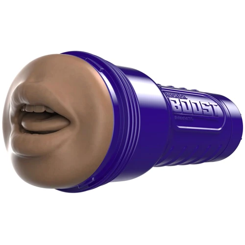 Мастурбатор-ротик Fleshlight Boost Blow Medium Dark Flesh (плавающие кольца Turbo Tech)