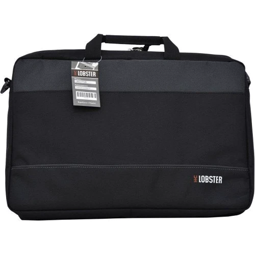 Сумка для ноутбуков Lobster 17" Black/Gray (LBS17T2B)