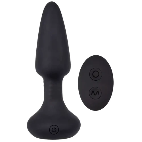 Анальный плаг с вибрацией CHISA Breakout Pro - Smooth Anal Dilator, Black