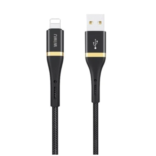 Кабель WIWU Elite Series USB Cable to Lightning 1.2m Black (ED-100)